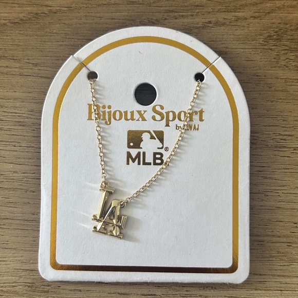 Bijoux Sport x MLB LA Dodgers
Necklace by Luv AJ - Gold | NWT - Picture 1 of 4